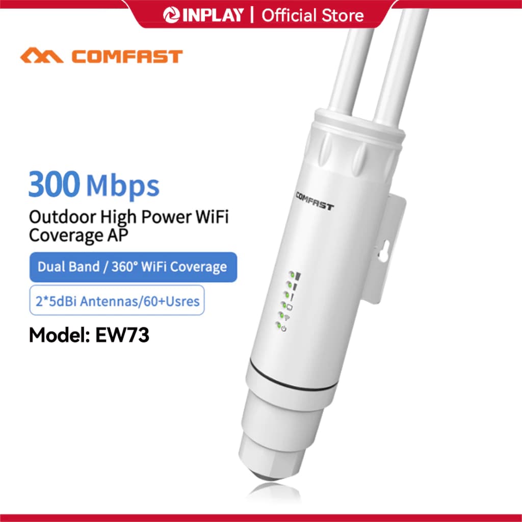 Comfast EW73/EW71 Outdoor High Power AP 300Mbps Wifi Coverage Access Point Wide Range Wireless AP